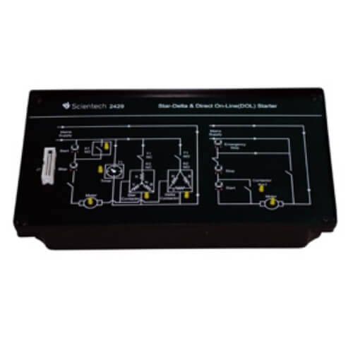 Study of Star Delta and Direct On Line Starter by PLC